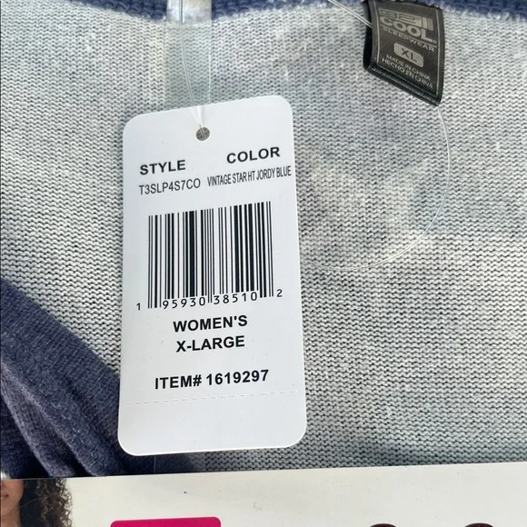 32 Degrees Women's Pajama Set - Navy with White Stars xL-NWT - Picture 2 of 7